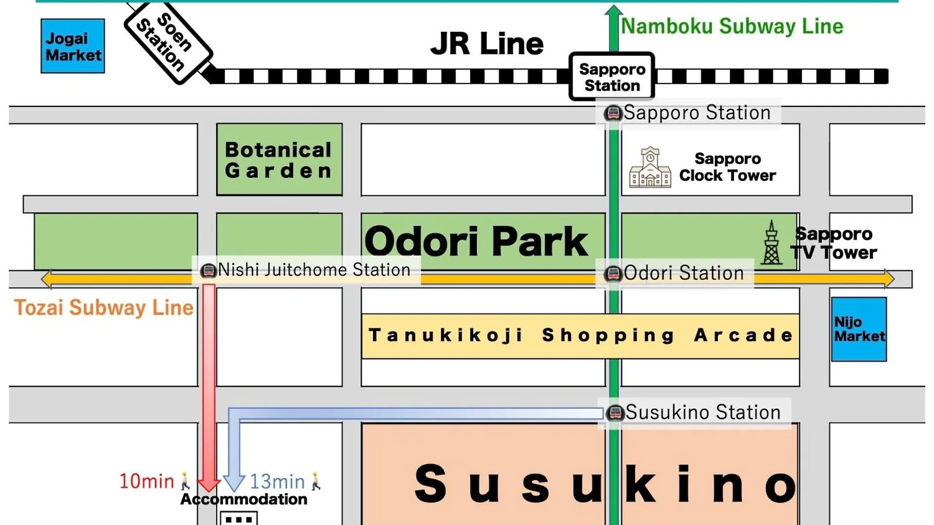 Apartment Endless Mitsui Minami 5Jo II - Vacation Stay 18384 Sapporo Japan